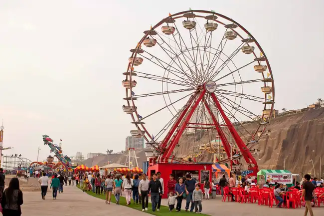Ingreso al parque de diversiones es gratis. Fuente: Facwe   