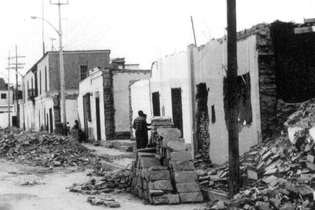  Terremoto en Lima reportado el 3 de octubre de 1974.    