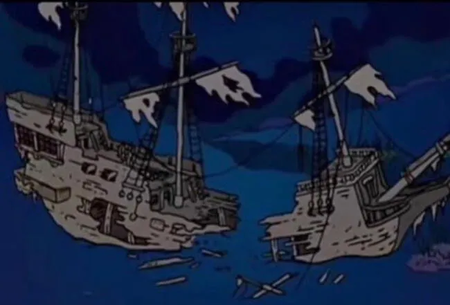 Un episodio perdido de Los Simpson revela cómo se perdió el submarino.   