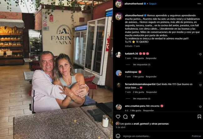 <strong> Alexandra Morales y su padre, Carlos Morales</strong> <strong> Alexandra Morales y su padre, Carlos Morales</strong>
