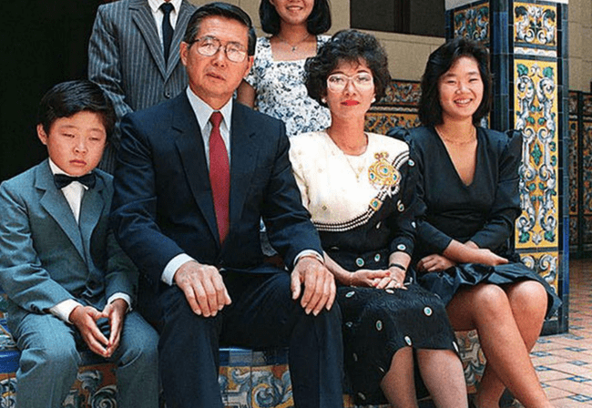 Familia de Alberto Fujimori   
