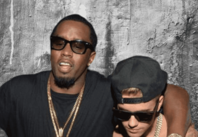 Justin Bieber y Puff Diddy Combs   