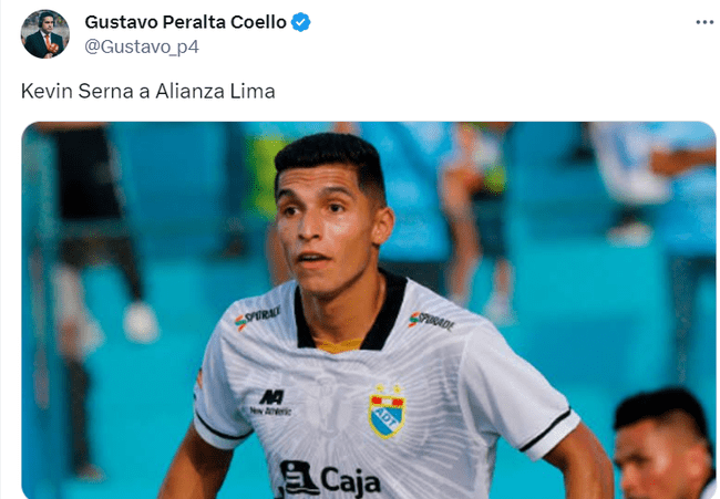<strong>Kevin Serna jugará en Alianza Lima</strong>   