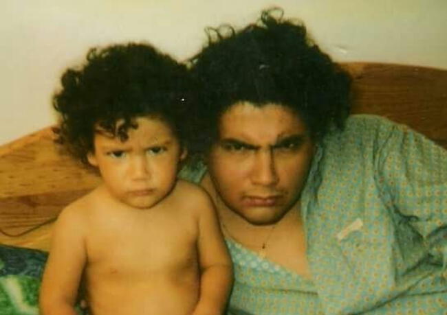  Giacomo Benavides junto a su padre Alfredo Benavides. Foto: Giacomo Benavides/Instagram   