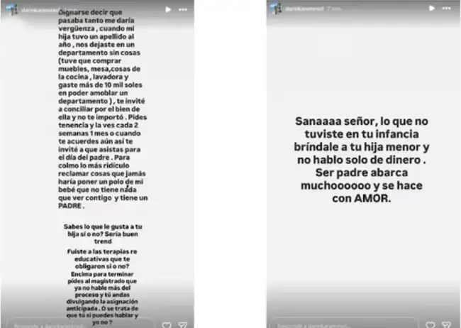 Darinka Ramírez arremete contra Farfán. Darinka Ramírez arremete contra Farfán.