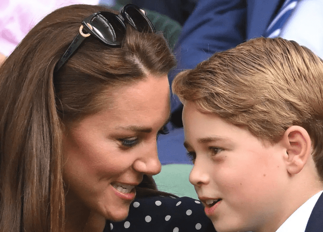 Príncipe George y Kate Middleton   