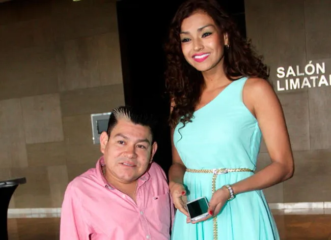  Claudia Portocarrero y el cantante Dilbert Aguilar tuvieron una relación de 12 años.    