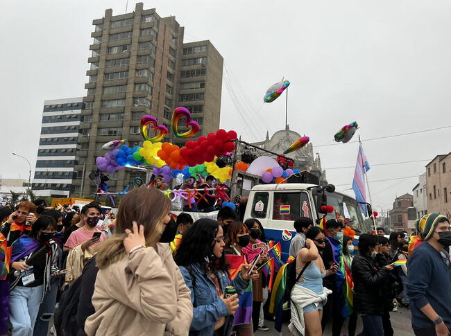 Así se vivió la Marcha del Orgullo 2022 en la capital.   