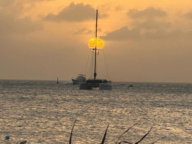 Atardecer desde Barefoot.   