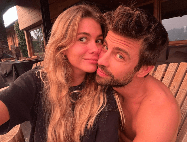 Gerard Piqué compartió la romántica foto con Clara Chía después del estreno de Acróstico   