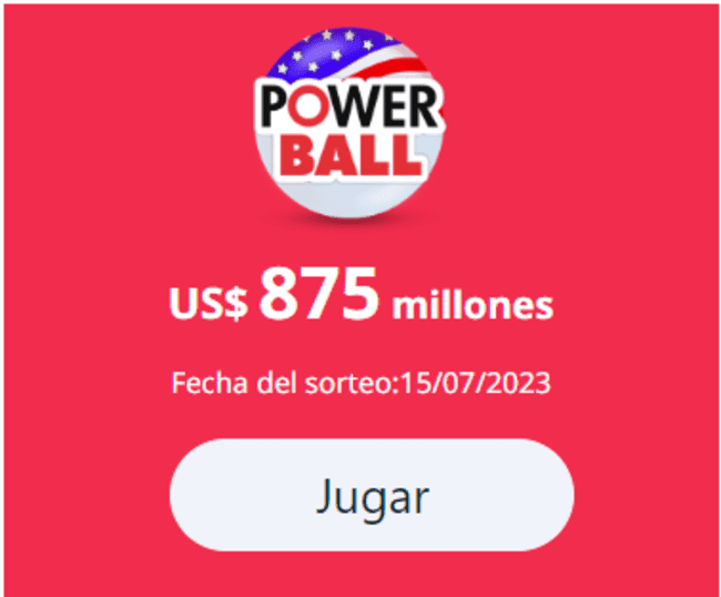  Sorteo del Powerball: Este sábado un peruano podría ganar $875 millones de dólares.    