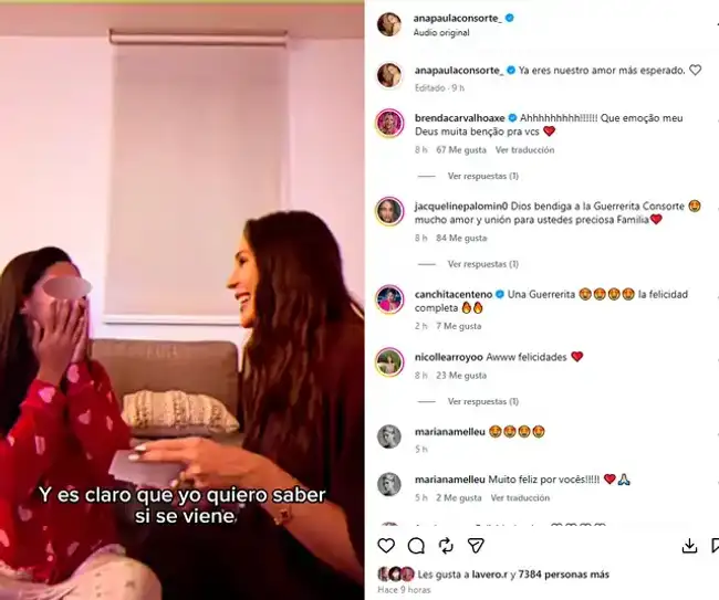 La pareja tendrá un nuevo bebé. La pareja tendrá un nuevo bebé.