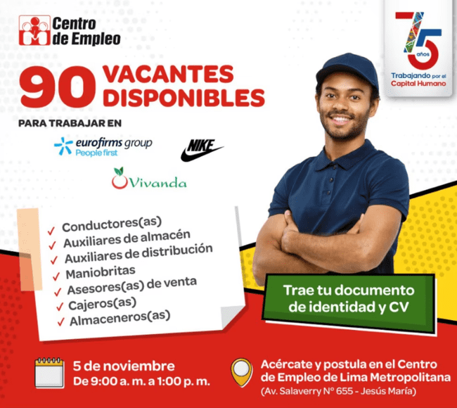 Gran convocatoria laboral   