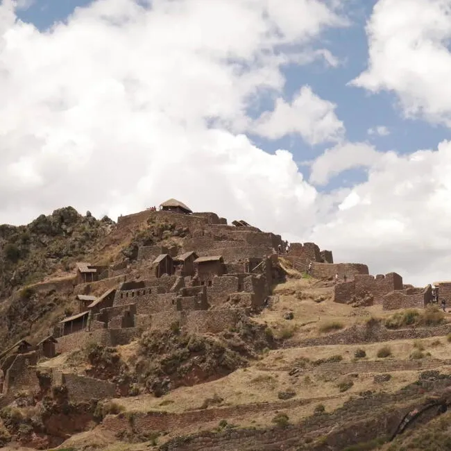  Los peruanos podrán visitar el Parque Arqueológico de Pisaq en su visita a Cusco. (Foto: Yesenia Olivares / Wapa)  