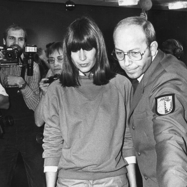 Marianne Bachmeier se volvió conocida por su drástica decisión tras conocer al asesino de su hija.   