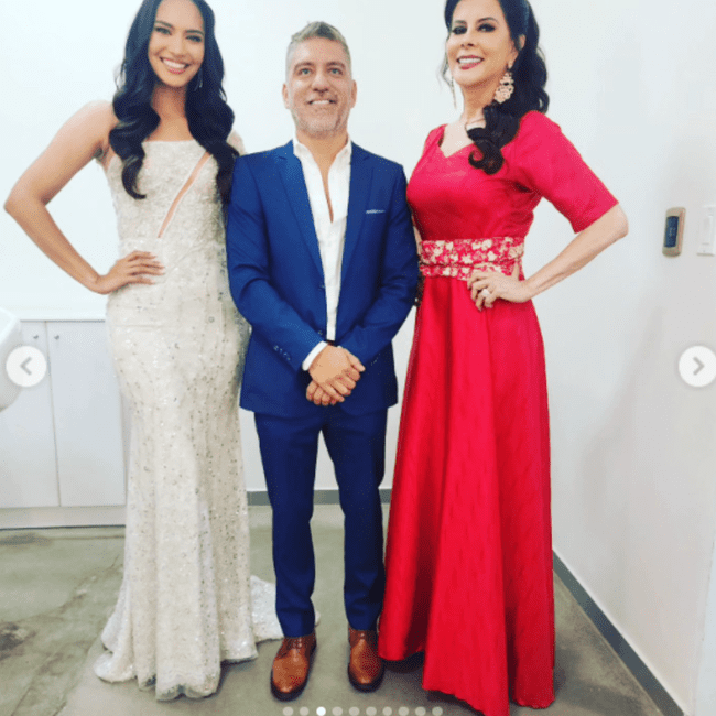 Olga Zumarán demostró su osadía con vestido imponente en Miss Perú 2023. | Instagram. 