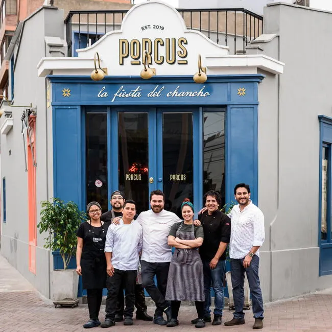 Giacomo Bocchio fundó su restaurante de especialidad "Porcus". Foto: Porcus/Facebook   