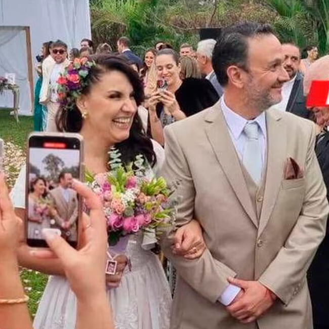 Patricia Portocarrero y Fabrizio Lava se casaron el último sábado 23 de setiembre.   