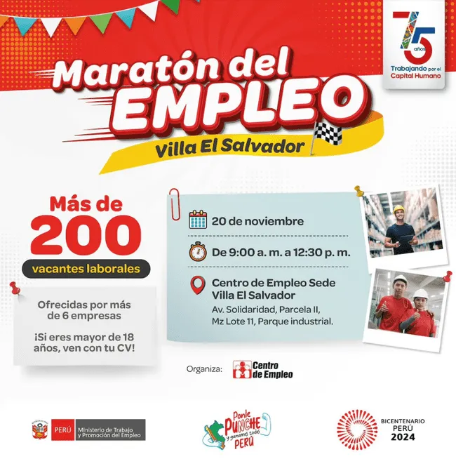 Maratón del empleo 2024   