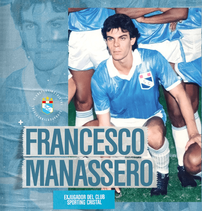 <strong>En los años 90', Francesco Manassero era considerado uno de los jugadores más guapos del Perú</strong>   