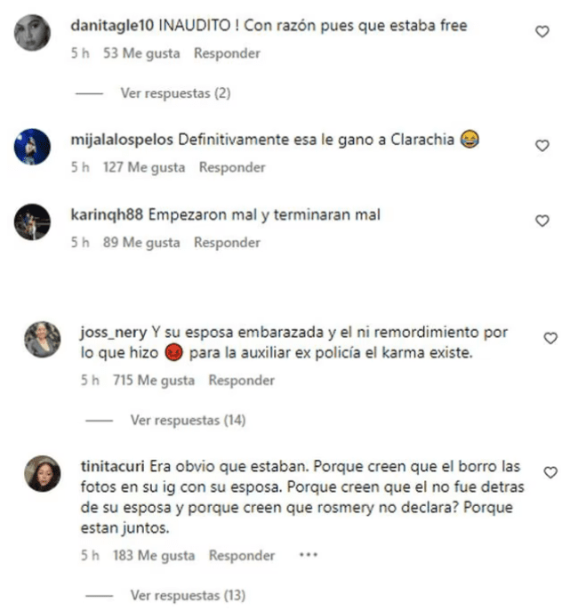 Seguidores criticaron fuertemente a Paolo Hurtado y Jossmery Toledo   