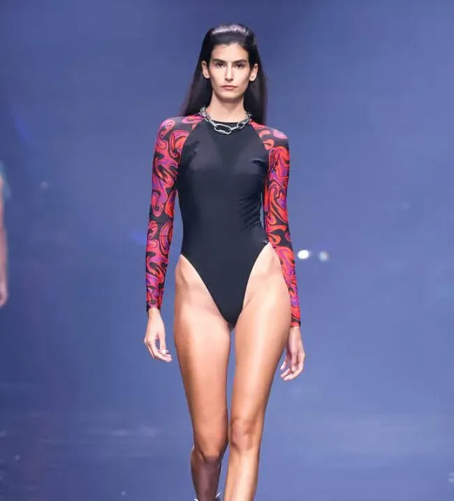  Diseño de Patricia Caro para la temporada Primavera/Verano 2025.&nbsp;<em>Credits: Gran Canaria Swim Week.</em>    