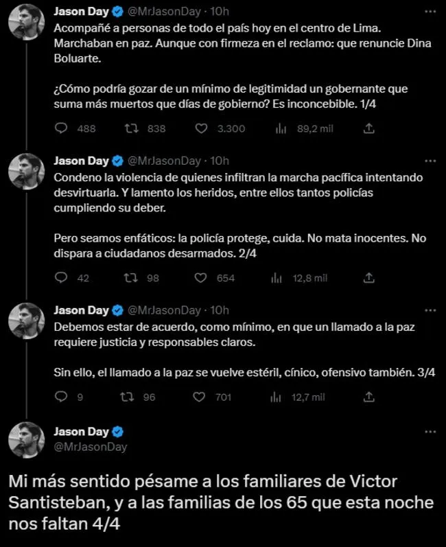 Jason Day y sus tweets que generaron polémica en redes sociales.   