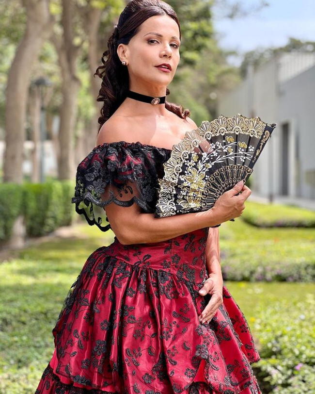 Mónica Sánchez interpreta a 'La Perricholi' luego de 31 años. | Instagram.    