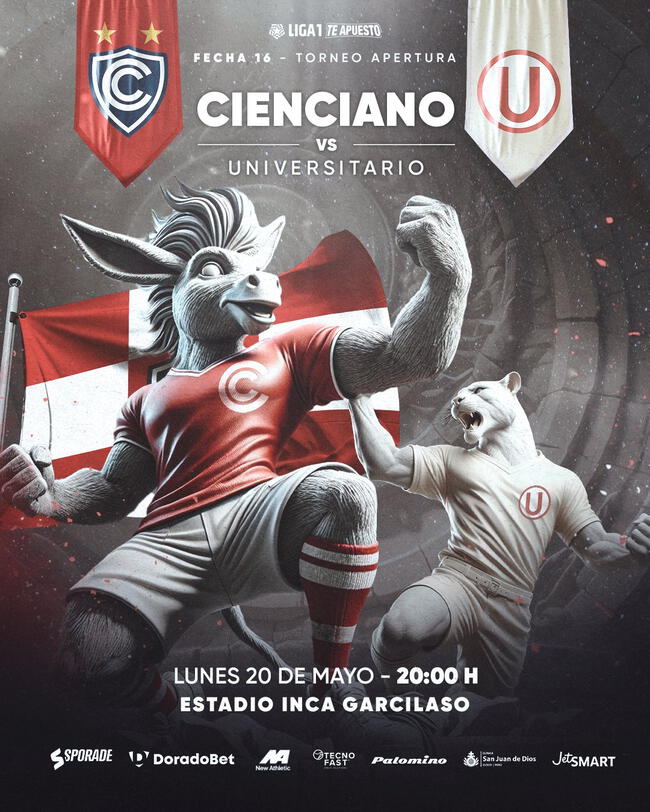 Universitario vs. Cienciano.   