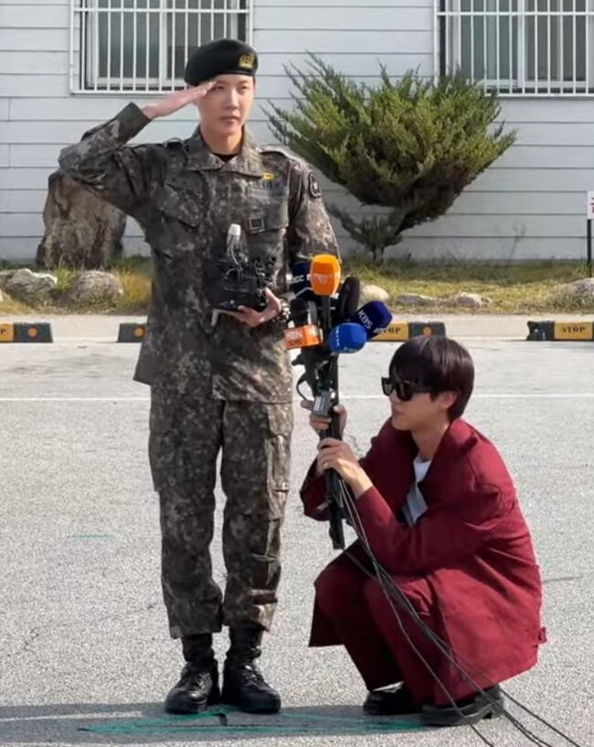  Cómo luce Jhope de BTS después del servicio militar.    