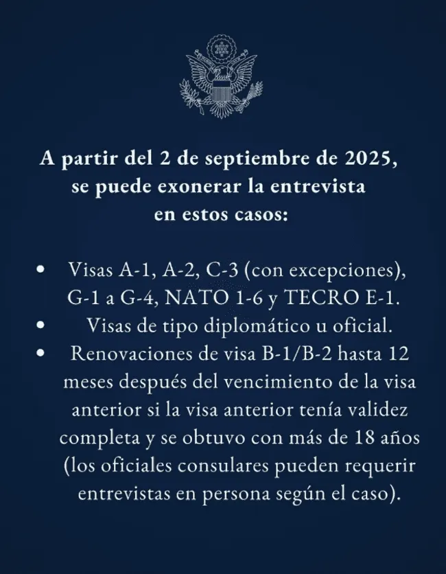 Entrevista en la Embajada   