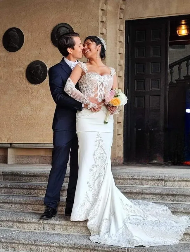 Yarita Lizeth se casó con su novio Patric Lundberg   
