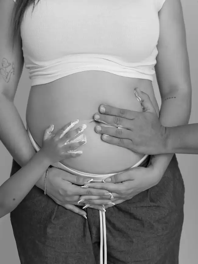 Darinka Ramírez está en la dulce espera.   