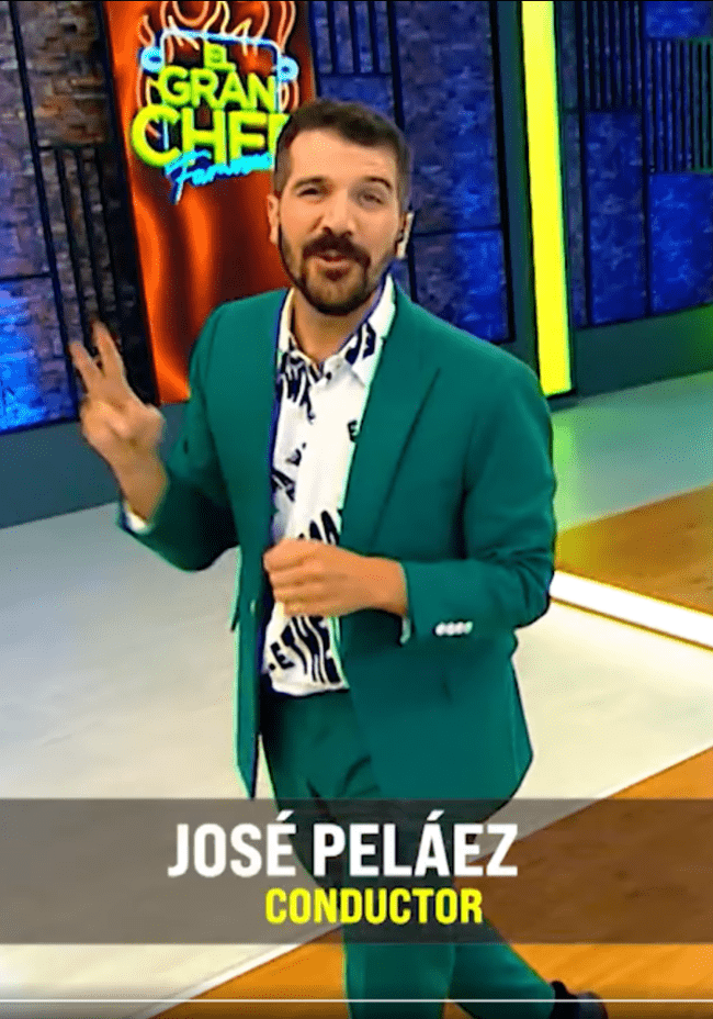 José Peláez demuestra su estilo en El Gran Chef Famosos. | Difusión.    