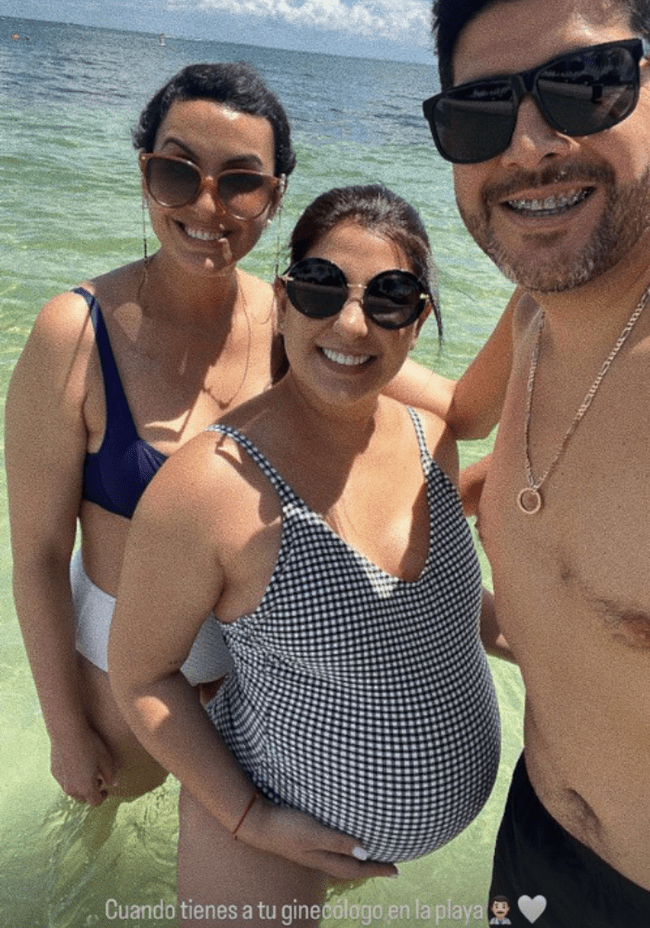 Ana Siucho deslumbra en Miami Beach con audaz traje de baño. | Instagram.    