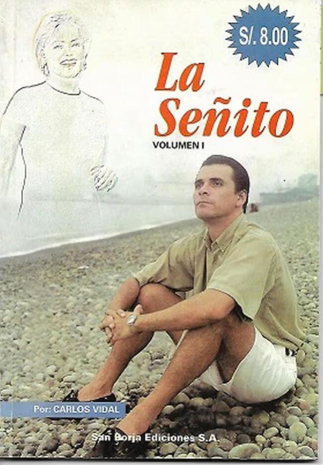 Carlos Vidal y el libro "La Señito" que narra su romance y otros aspectos de Gisela Valcárcel.   